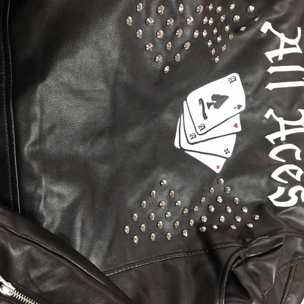 Men’s Guess Leather Jacket